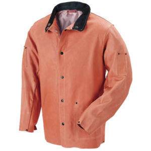 Chaqueta de seguridad con logotipo OEM personalizado al por mayor para soldador fabricada por el proveedor - Product Image 4