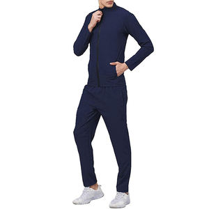 Personnalisé pas cher prix meilleur matériel OEM service votre propre logo marque privée à la mode hommes fermeture éclair survêtements - Product Image 3