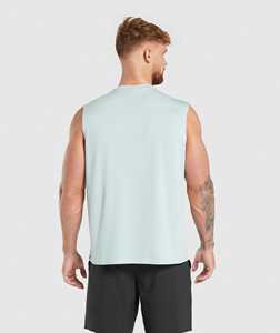 Solid Sports <b>Vest</b> Running Basketball Sleeveless <b>Tops</b> Men Polyester Tank <b>Tops</b> Crew Neck Breathable <b>Loose</b> Casual Singlets - Product Image 3