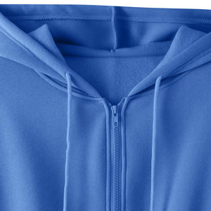 Haute qualité Logo personnalisé haute qualité pas cher prix décontracté Streetwear goutte épaule chiffres respirant écologique sweats à capuche tricotés - Product Image 4