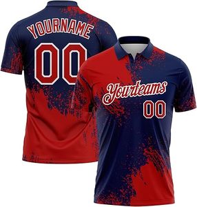 Polo à sublimation personnalisé pour hommes, coupe de qualité supérieure, tissu respirant, idéal pour les équipes et les marques de mode 2025 - Product Image 1