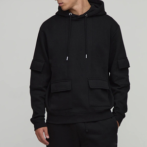 Corte moderno con bolsillos frontales y diseño de alta calidad para compradores al por mayor, con cordón ajustable, ropa informal con mangas largas para mayor comodidad. - Product Image 2