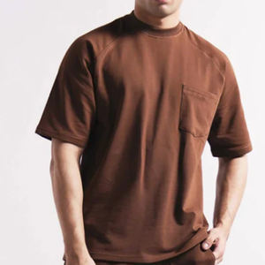 Camisetas de Hombre 100% Algodón con Bolsillo, Tela Transpirable de Alta Calidad, Impresión Digital Personalizada, 180 Gramos, Camisetas Unisex - Product Image 6