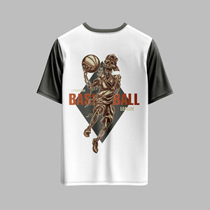 Camisetas en blanco Premium para hombres 100% algodón suave tela transpirable de gran tamaño Streetwear estilo precio de fábrica - Product Image 4