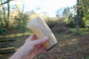 Cuerno para Beber, Copa de Vidrio Vikinga, Ecológica, de Alta Calidad - Product Image 3