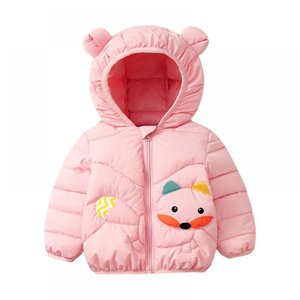 Manteau d'hiver rembourré pour enfants, vestes chaudes en velours, à fermeture éclair, pour garçons et filles, nouvel arrivage - Product Image 1