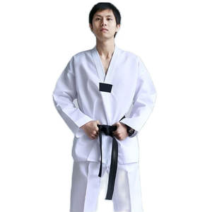 Vêtements de sport professionnels de boxe et de taekwondo très vendus, de haute qualité, 100% coton, tissu respirant unisexe, vente en gros - Product Image 6
