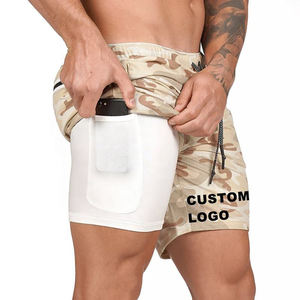 Pantalones cortos de hombre de nuevo diseño de Venta caliente para el gimnasio usado pantalones cortos con logotipo personalizado pantalones cortos atléticos para correr para hombre - Product Image 4