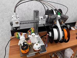 Impresora 3D Industrial Original Bamboolab A1 Mini Combo, Impresora de Escritorio FDM PLA, Nivelación Totalmente Automática, Multicolor, Alta Velocidad - Product Image 2