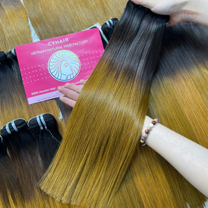 Vente chaude Produits 2024 Cheveux Bruts Vietnamiens En Gros Paquets De Cheveux Trame Vietnamien Os Cheveux Raides - Product Image 6