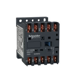 Contacteur AC écoénergétique Schneider Electric LC1K090087M7 pour applications CVC, agricoles et commerciales, fabriqué en France - Product Image 1