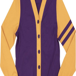 Vente en gros cardiganswear en tricot personnalisé pull à col en v école collage tricoté - Product Image 6