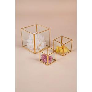 Black Metal Frame Square Glass Candle <b>Lanterns</b> for Home Wedding & Christmas Lighting Elegant Hanging Decoration Sets - Product Image 5