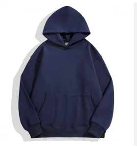 Conception professionnelle 100% coton hommes manches longues sweat à capuche zippé avec poche nouveau ODM polaire hiver de haute qualité - Product Image 1