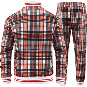 Conjunto Deportivo Personalizado con Estampado, Traje Deportivo de Primavera para Hombre, Diseño Personalizado de Dos Piezas, 100% Algodón, Felpa, Secado Rápido, Fitness - Product Image 3