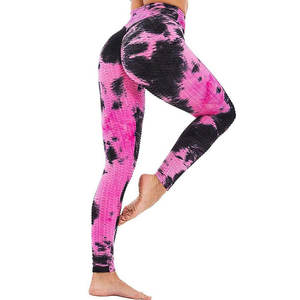 Femmes décontracté taille haute Gym Legging sans couture Push Booty pantalon avec Scrunch respirant Yoga Fitness collants livraison directe - Product Image 5