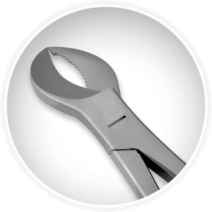 Pinza para Huesos de Vaca, Instrumento Quirúrgico Ortopédico Manual de Acero Inoxidable, Uso Profesional en Clínicas y Laboratorios, Certificado CE - Product Image 4