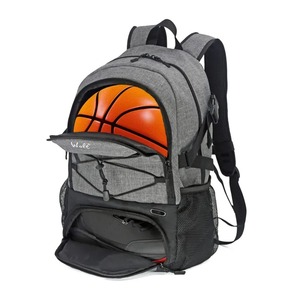 Sac à dos unisexe pour équipement de sport scolaire avec compartiment pour le basket-ball, le volley-ball, le football-doublure en polyester durable - Product Image 3