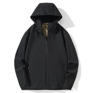 แจ็กเก็ตกันลมมีฮู้ดสำหรับผู้ชายเสื้อคลุมกันฝนกันน้ำ - Product Image 5