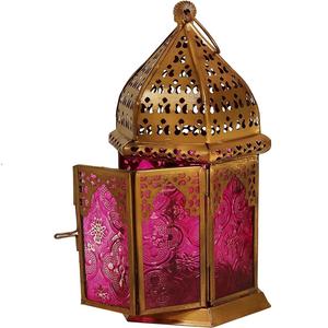 Linterna de Metal decorativa de estilo marroquí de diseño elegante para decoración del hogar, perfecta para decoración del hogar, fiestas y eventos, Mesa - Product Image 6