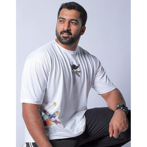 DTG, novedad de verano, Camiseta estampada de manga corta para hombre, marca de moda de nicho, alta demanda, personalización de soporte pesado de 220gsm - Product Image 2