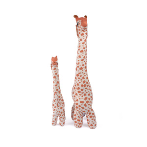 Ensemble de 2 girafes en peluche, tailles grande et moyenne, compagnon de sommeil, cadeau décoratif, jouet en peluche - Product Image 4