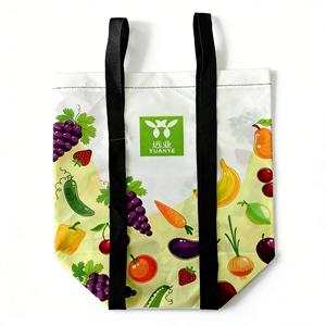 กระเป๋าโท้ทลายการ์ตูนแบบไม่ทอจากวัสดุ RPET พร้อมหูหิ้วสาย PP ขนาดกลาง ใช้งานได้หลากหลาย - Product Image 2