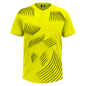 Camisetas de Béisbol Personalizadas OEM de Alta Calidad con Impresión por Transferencia de Calor, Transpirables, 100% Poliéster, Jerseys Cosidos en Blanco con Logotipo Personalizado - Product Image 3