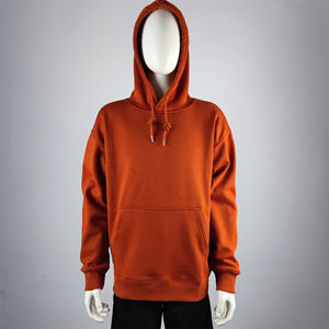 Streetwear Wholesale Plain Logo 100% Organic Cotton Men's Sweatshirt Blank Fleece Oversized Unisex Men <b>Hoodies</b> Pullover - Product Image 3