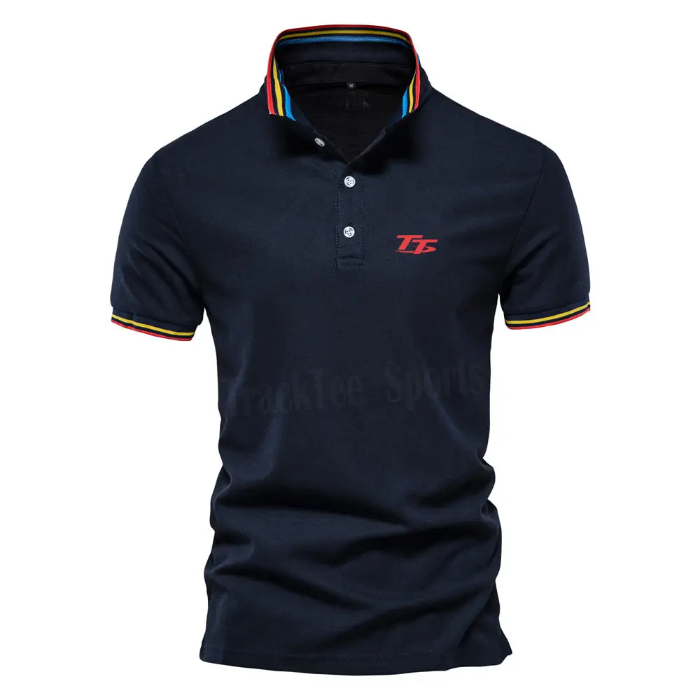 Üst tarzı Polo tişört artı boyutu T Shirt pamuk yaz giyim erkekler için özel Logo ile yapılan Polo tişört