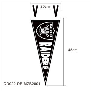 ป้ายธงสามเหลี่ยมสำหรับแฟนฟุตบอลของ NFL แบนเนอร์สามเหลี่ยมสั่งทำสำหรับโฆษณากีฬา - Product Image 5