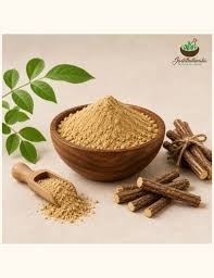 Poudre d'extrait d'herbe Mulethi sauvage la plus vendue (graine de réglisse) pureté 99% qualité supérieure complément alimentaire exportateur Inde - Product Image 2