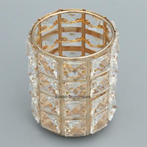 Candelabro de cuentas de cristal hecho a mano con arte creativo moderno de aspecto hermoso de forma cuadrada para decoración de centro de mesa de hogar y Hotel - Product Image 5