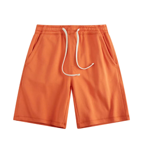 Pantalones Cortos Deportivos de Verano para Hombre, Cintura Media, Color Sólido, Algodón/Nailon, Casuales, Hip-Hop, Secado Rápido, Antiarrugas, Transpirables, con Logotipo Personalizado, OEM - Product Image 5