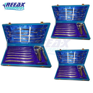 REEAX Enterprises Ensembles d'instruments chirurgicaux DNC dilatateurs en acier inoxydable imprimés de logo personnalisé en gros - Product Image 3