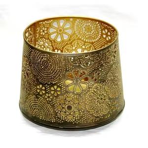 Porte-bougie chauffe-plat en métal fer forgé fait main, écologique, personnalisé, finition artisanale, pour hôtels, restaurants, maisons, décorations de Noël - Product Image 6