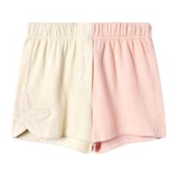 Ensemble chemise courte et mini short Conched Out Cabana en éponge biologique légère parfaite pour l'été avec un coquillage unique