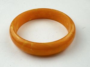 Brazalete de resina, joyería de diseñador de moda, brazalete completo de color de resina, regalo, mármol, ámbar, Irregular, otra pulsera para mujeres y niñas - Product Image 2