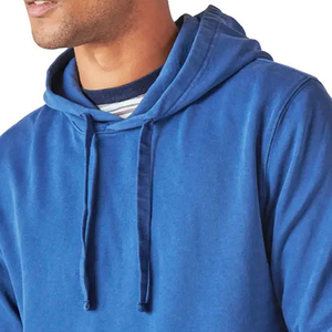 Sudadera con capucha cálida y a prueba de viento de algodón 100% OEM para hombre, ropa de calle teñida lisa con la mejor calidad - Product Image 5