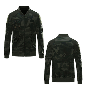Blouson Bomber Unisexe en Toile à Col Montant Zippé de Haute Qualité Marque Privée Hiver Respirant Style Urbain - Product Image 6