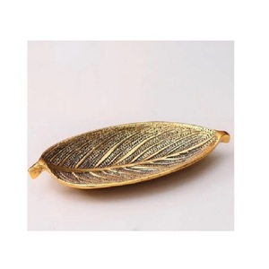 ถาดเสิร์ฟสเตนเลสสตีลงานแฮนด์เมดถาดเสิร์ฟเคลือบผงโลหะสีขาวดีไซน์แฟนซี - Product Image 6