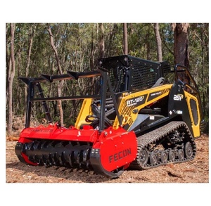 Powerful ASV RT-120 forestry track loader with 45GPM high flow <b>hydraulic</b> system and heavy duty brush <b>cutter</b> guard - Product Image 3