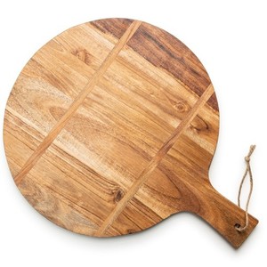Tabla de cortar de madera de acacia natural de gran tamaño ecológica para cocina para verduras, frutas, queso - Product Image 4