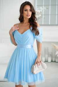 Vestido de Noche Corto Elegante con Hombros Descubiertos para Mujer, Vestido de Fiesta de Lujo, Vestidos de Noche Sexys - Product Image 3