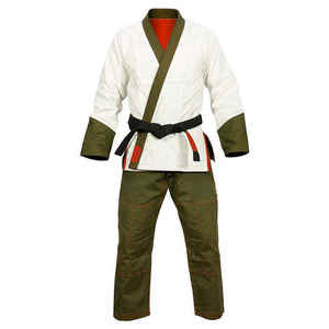 BJJ Brazilian Jiu Jitsu Kimono Gi para niños Tela de algodón preencogida con cinturón gratis MMA Martial Arts Wear Set Style - Product Image 6