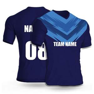 Camiseta deportiva personalizada de alta calidad, uniforme de cricket, nuevo diseño, camisetas de cricket, camisetas de equipo de cricket por sublimación - Product Image 5