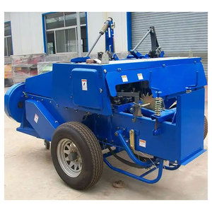 Multi-function Cheap Price Horizontal Baler MaAutomatic Hay Grass Straw Baling Silage Balers Wrapper <b>Packing</b> - Product Image 6