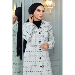 Abrigo con botones para mujer - Product Image 2