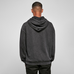 Sudadera con Capucha de Manga Larga para Hombre, 100% Algodón, Corte Regular, Color Sólido, con Logotipo Personalizado, Estilo Casual Urbano, Invierno, Alta Calidad - Product Image 2