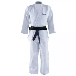 Calidad de exportación BJJ GIS fábrica al por mayor logotipo personalizado costura de color contrastante uniforme jiu jitsu kimonokimono de jiu jitsu conjunto - Product Image 5